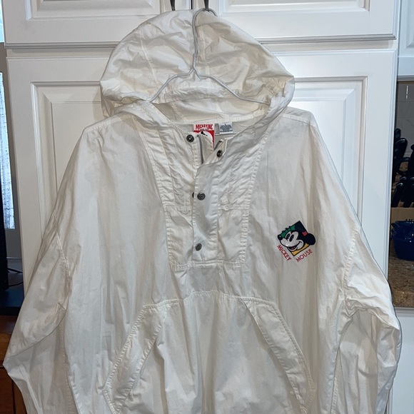 Disney Mickey Mouse jacket-10” metal zip 3 metal Mickey snaps-100 cotton-unisex - Picture 3 of 6